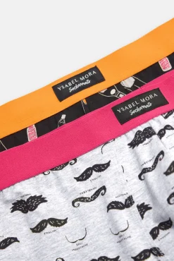 Pack 2 bóxers estampados Sockarrats<Ysabel Mora Sale