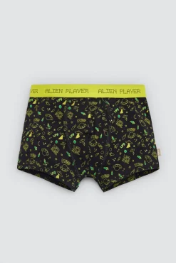 Pack 2 bóxers juveniles algodón estampados Alien<Ysabel Mora Hot