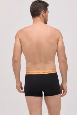 Pack 6 bóxers negros con banda de color<Ysabel Mora Outlet