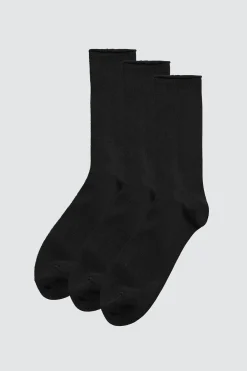 Pack 3 calcetines altos bambú sin puño<Ysabel Mora Discount