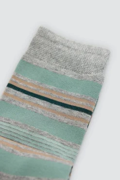 Pack 3 calcetines altos estampados<Ysabel Mora Sale