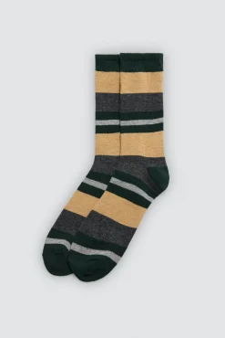 Pack 3 calcetines altos lana puño antipresión estampados<Ysabel Mora Best