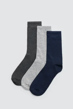 Pack 3 calcetines bambú cálidos tonos oscuros<Ysabel Mora Clearance