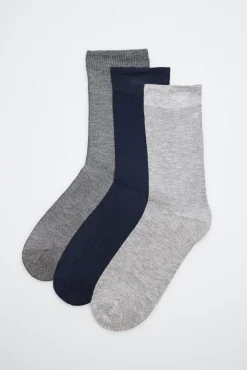 Pack 3 calcetines bambú colores neutros<Ysabel Mora Online