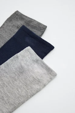 Pack 3 calcetines bambú colores neutros<Ysabel Mora Online