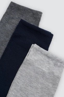 Pack 3 calcetines bambú colores neutros<Ysabel Mora Hot