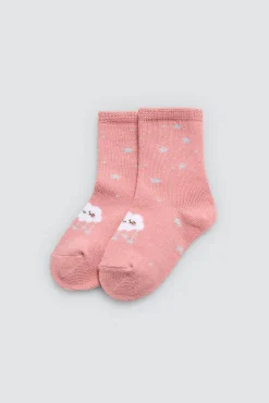 Pack 4 calcetines bebé estampados Rainbow & Stars<Ysabel Mora Sale