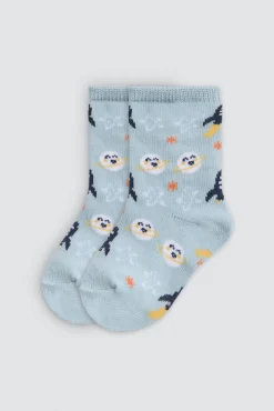 Pack 4 calcetines bebé estampados Cool baby<Ysabel Mora Best