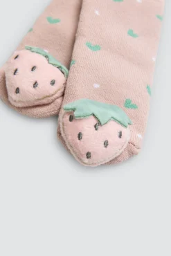 Pack 2 calcetines bebé térmicos sensoriales sonajero<Ysabel Mora Hot