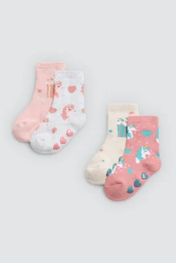 Pack 4 calcetines bebé térmicos antideslizantes Candy Circus<Ysabel Mora Best