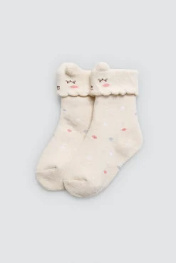 Pack 4 calcetines bebé térmicos estampados<Ysabel Mora Hot