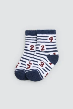 Pack 4 calcetines bebé térmicos estampados<Ysabel Mora Online