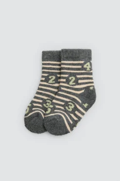 Pack 4 calcetines bebé térmicos estampados<Ysabel Mora Online