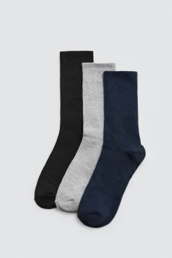 Pack 3 calcetines deportivos tonos oscuros<Ysabel Mora Sale