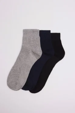 Pack 3 calcetines deportivos cortos surtidos<Ysabel Mora Outlet