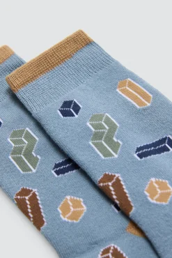 Pack 3 calcetines infantiles térmicos estampados Board games<Ysabel Mora Online