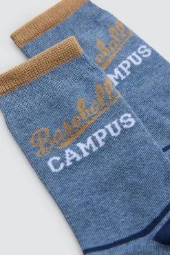 Pack 4 calcetines infantiles estampados College<Ysabel Mora Clearance