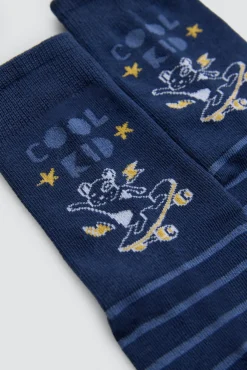 Pack 4 calcetines infantiles estampados Cool Kid<Ysabel Mora