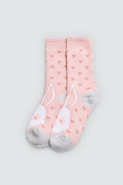 Pack 3 calcetines infantiles térmicos estampados Tea time<Ysabel Mora Sale