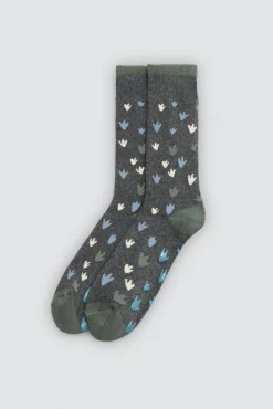 Pack 3 calcetines infantiles térmicos antideslizantes Dino<Ysabel Mora