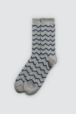 Pack 3 calcetines lana estampados geométricos<Ysabel Mora New