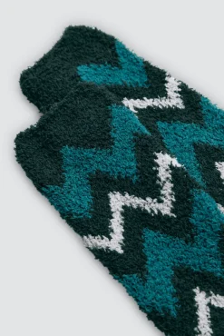 Pack 4 calcetines tacto extrasuave estampados patrones<Ysabel Mora