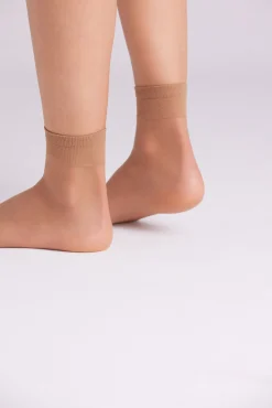 Pack 2 calcetines tobilleros puño antipresión 15 denier<Ysabel Mora Clearance