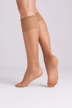 Pack 2 medias largas puntera invisible 15 denier<Ysabel Mora