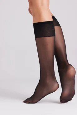 Pack 2 medias largas puntera invisible 15 denier<Ysabel Mora Sale