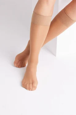 Pack 2 medias largas puño antipresión 20 denier<Ysabel Mora Best