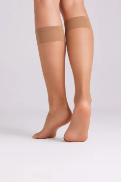 Pack 2 medias largas puño antipresión 10 denier<Ysabel Mora Best