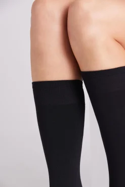 Pack 2 medias largas puño antipresión 70 denier<Ysabel Mora