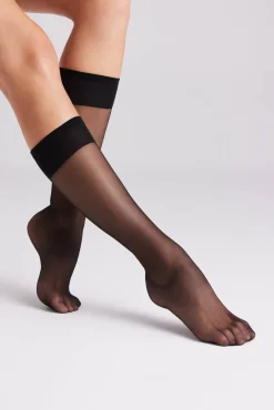 Pack 2 medias largas puño antipresión 10 denier<Ysabel Mora New