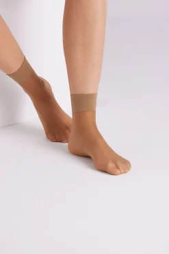 Pack 2 medias tobillera 15 denier<Ysabel Mora Online