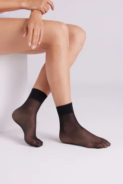 Pack 2 medias tobillera 15 denier<Ysabel Mora Sale