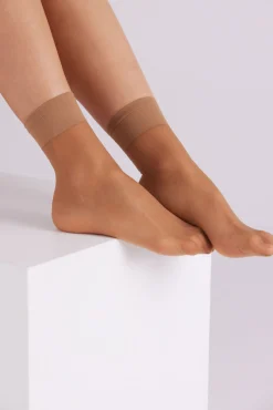 Pack 2 medias tobillera 15 denier<Ysabel Mora Hot