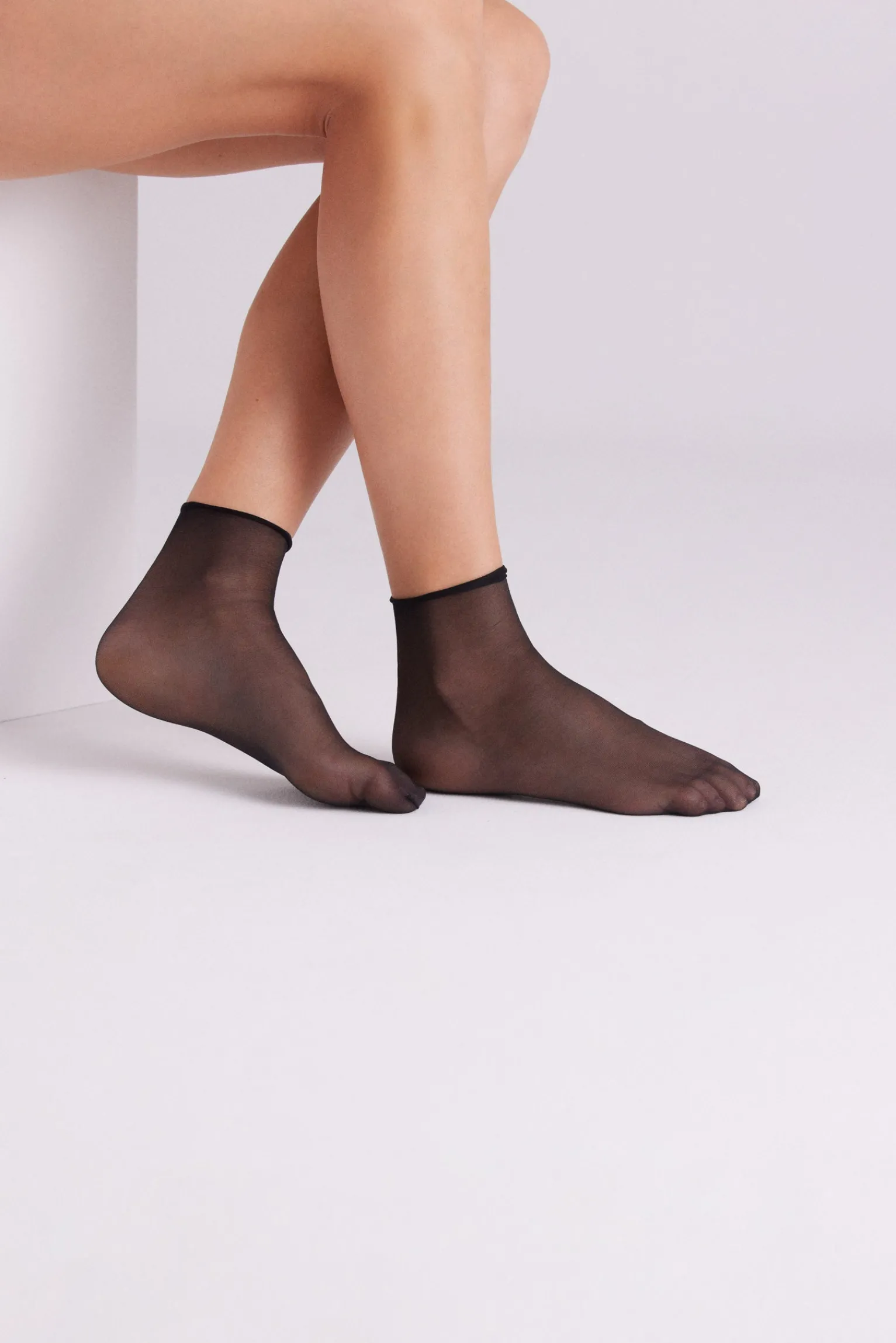 Pack 2 medias tobillera 10 denier<Ysabel Mora