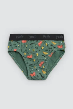 Pack 2 slips juveniles algodón estampados Yeah<Ysabel Mora Sale
