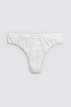 Pack 2 tangas básicos algodón y gris<Ysabel Mora New