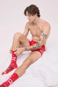 Pack bóxer y calcetines Navidad I'm not a Santa<Ysabel Mora Clearance