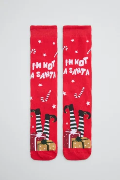 Pack bóxer y calcetines Navidad I'm not a Santa<Ysabel Mora Clearance