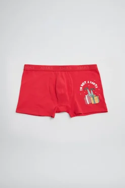 Pack bóxer y calcetines Navidad I'm not a Santa<Ysabel Mora Clearance