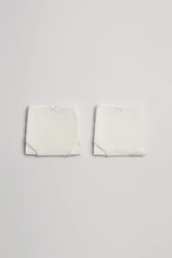 Pack de 2 braguitas de niña algodón con lazo blancas<Ysabel Mora Outlet