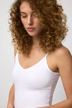 Pack de 2 camisetas interiores de tirantes algodón<Ysabel Mora Clearance