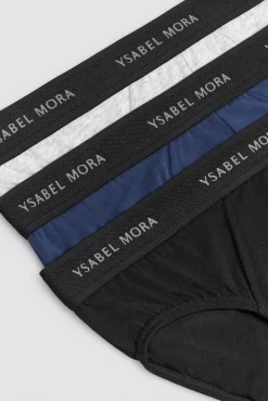 Pack de 3 slips básicos lisos<Ysabel Mora Online
