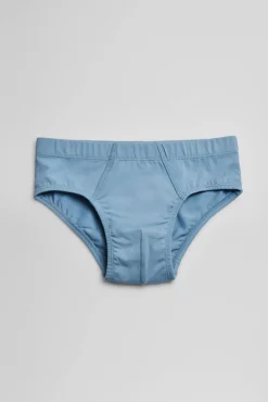 Pack de 2 slips de niño algodón azul y gris<Ysabel Mora Clearance