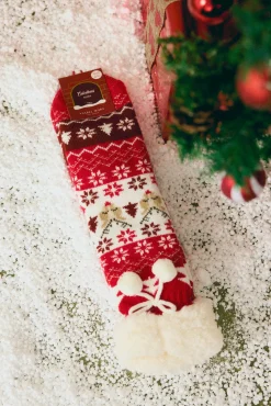 Pack navidad manta & calcetines borreguito<Ysabel Mora Sale