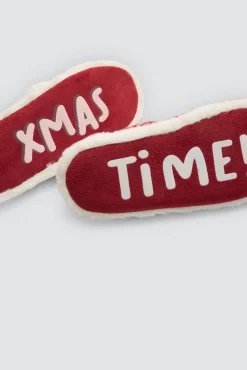 Pack navidad manta & zapatillas de pelo<Ysabel Mora