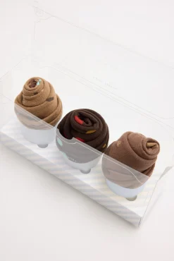 Pack regalo 3 calcetines Chocolate muffins<Ysabel Mora Discount