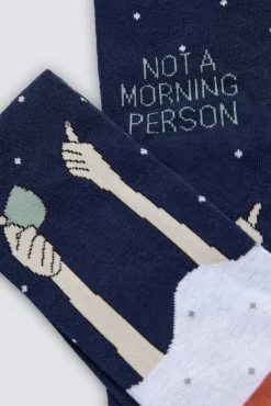 Pack regalo 3 calcetines Not a morning person<Ysabel Mora Sale